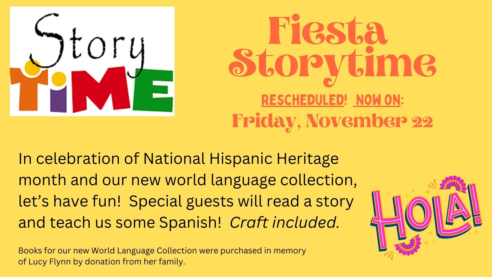 Fiesta Storytime